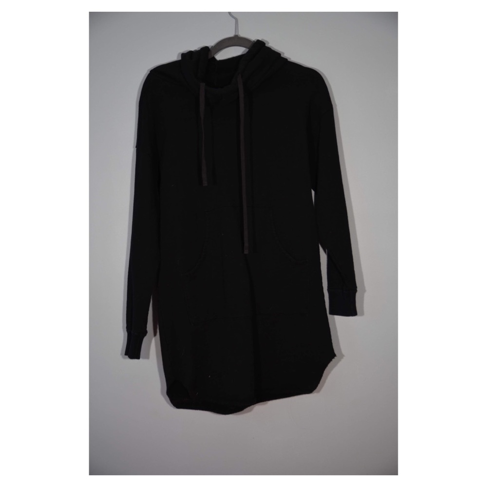 Black hoodie dress